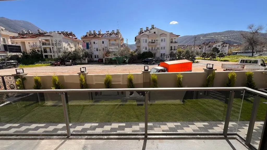 Attached balcony